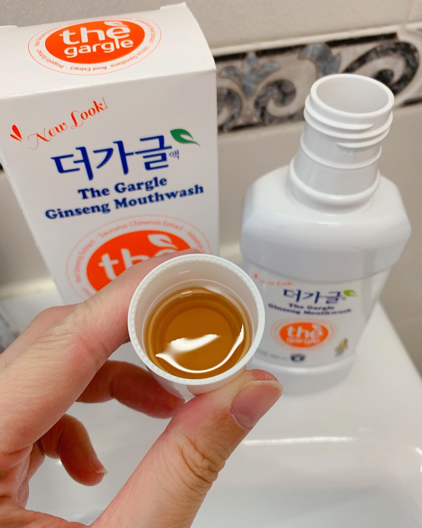 Ginseng Flavored Korean Mouthwash | My Experience